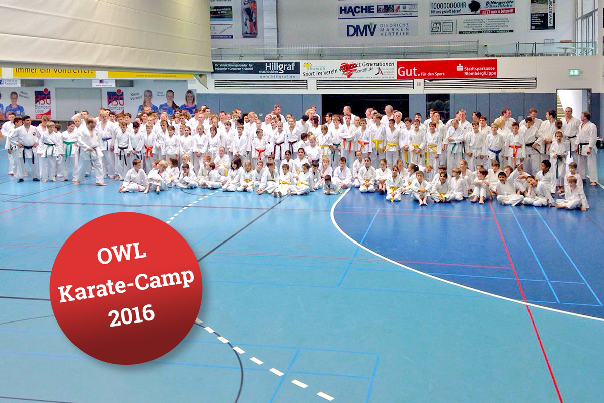 Karate Camp in Blomberg 2016